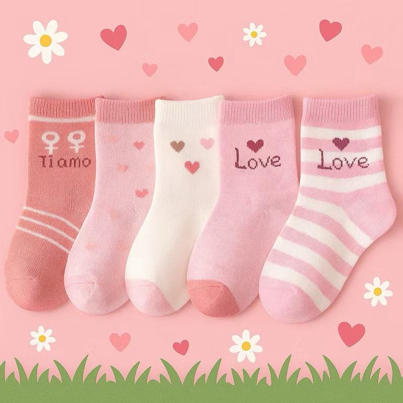 Kit Meias Estampadas Infantil Menina | Uso Diário | 3 a 24 Pares em Oferta na Shopee