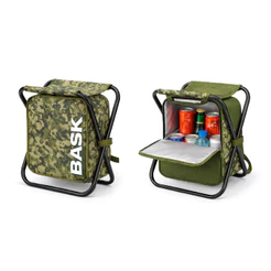 Cadeira Dobrável 3 em 1 Bolsa Térmica Cooler Portátil Camping Pesca Praia Piquenique Acampamento Viagem