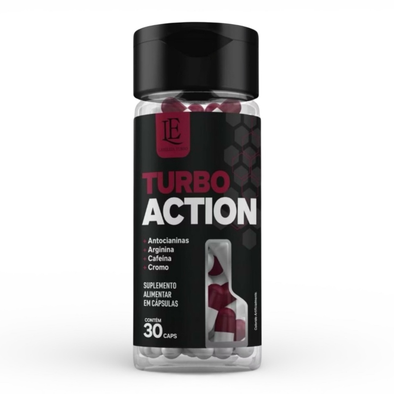 Turbo Action - Labeliza Suplemento Suporte para dietas - 30 capsulas