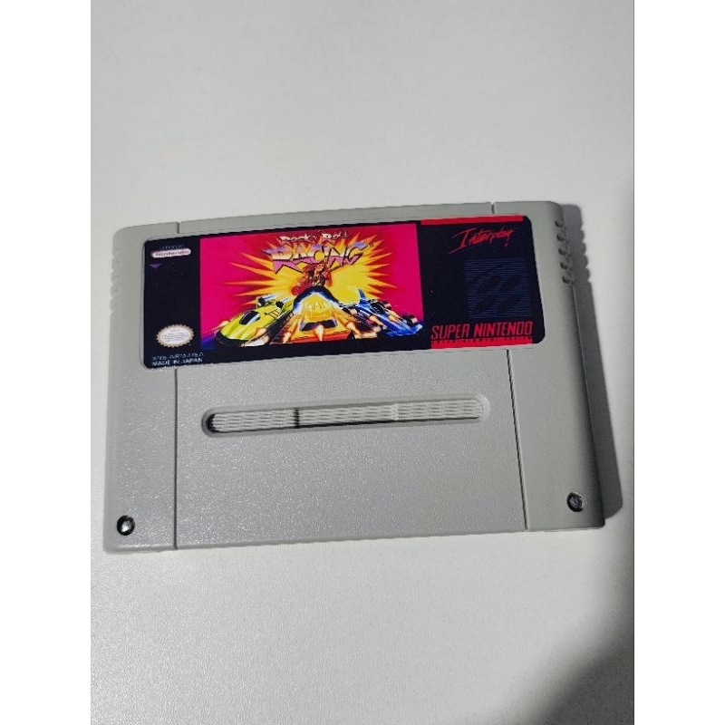 Cartucho original Reprogramado Super Famicon / Super Nintendo - Rock N' Roll Racing