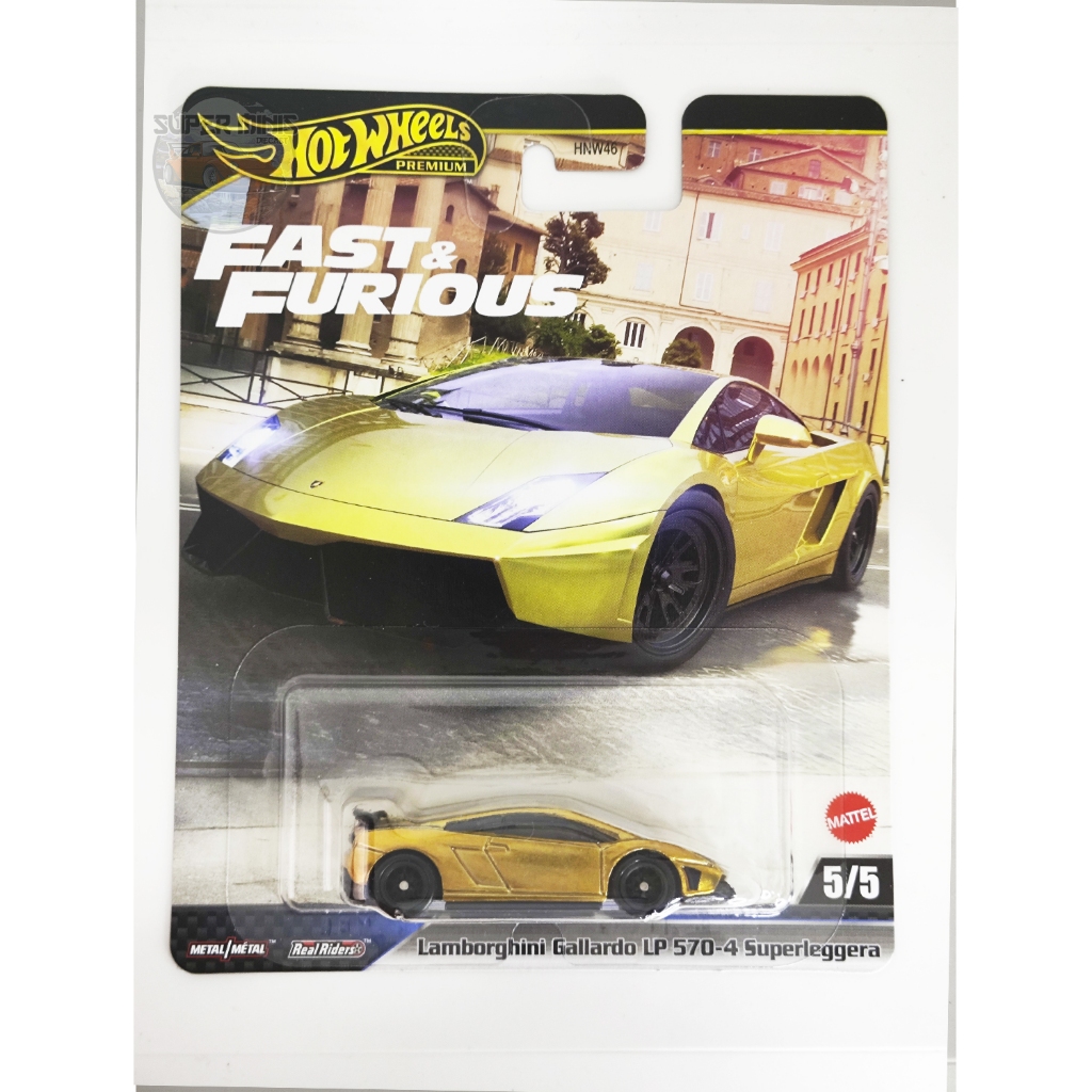 Hot Wheels Premium Lamborghini Gallardo lp-570 Fast e Furious