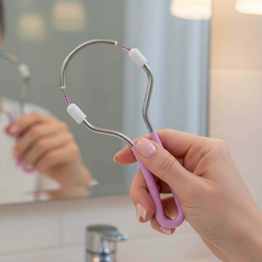 Kit 1/2/3/4/5 Peças Depilador Facial Mola Removedor De Pelos Rosto Raiz