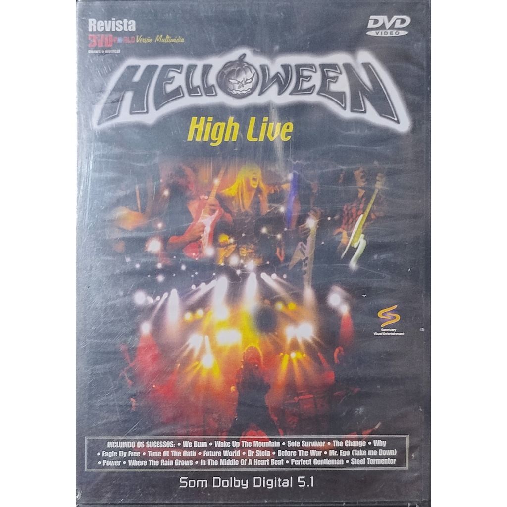 Dvd Helloween High Live Lacrado