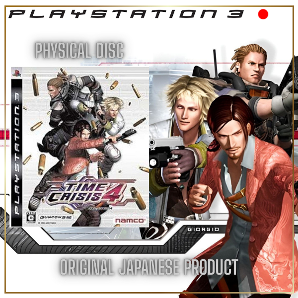 🔫 Time Crisis 4 PS3 - Edição Original Japonesa 💎
