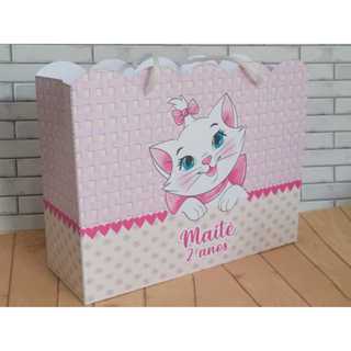 Sacolinha Surpresa Personalizada Lembrancinha Gata Gatinha Marie PEGUE E MONTE em Oferta na Shopee