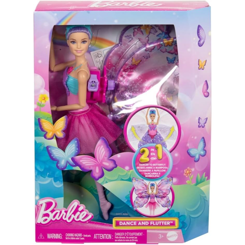 Boneca Articulada - Barbie - Fantasia - Bailarina - Borboleta - Mattel