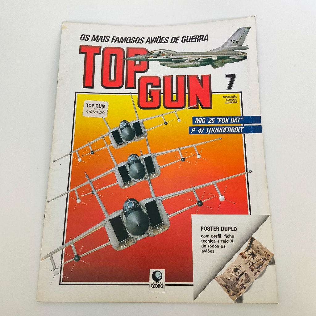 Fascículo Top Gun – Os mais famosos aviões de guerra nº 7