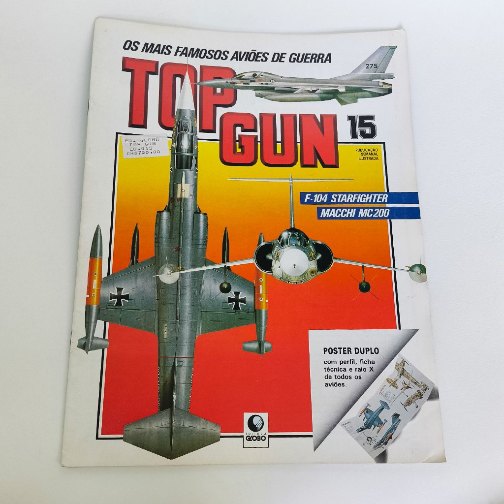 Fascículo Top Gun – Os mais famosos aviões de guerra no 15