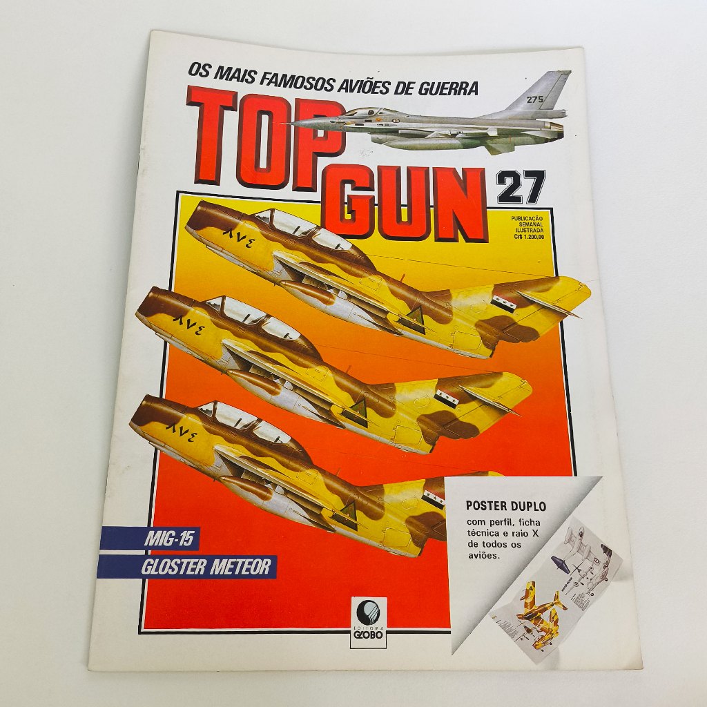 Fascículo Top Gun – Os mais famosos aviões de guerra nº 27