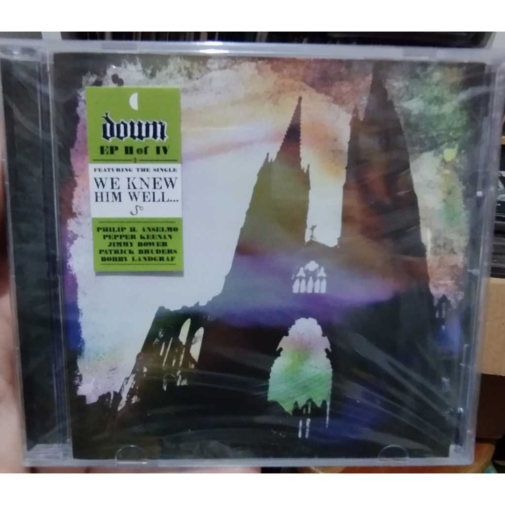 DOWN - EP II OF IV (IMPORTADO / ARGENTINA / JEWEL CASE) (WARNER MUSIC ARGENTINA / SLUDGE) / CD