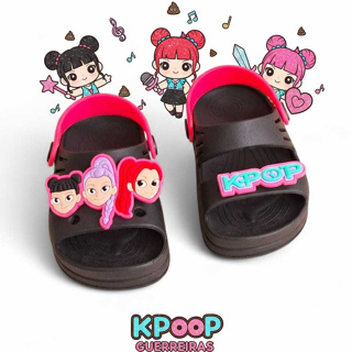 Sandália Papete Infantil Menina Confortável K-Pop Antiderrapante em Oferta na Shopee