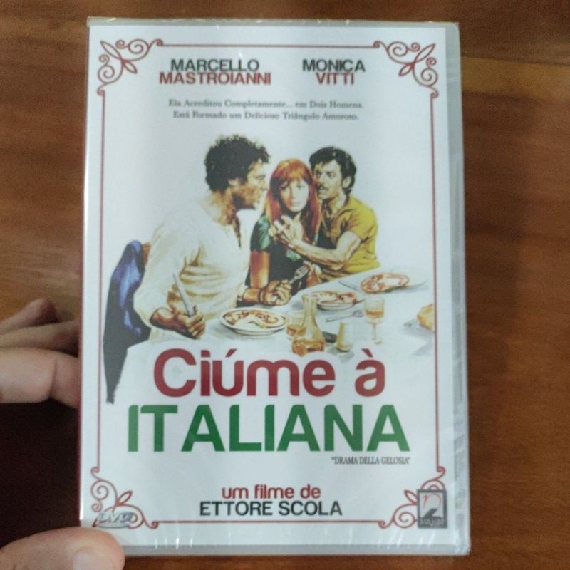 DVD Ciúme à Italiana - Original, Lacrado, Ettore Scola