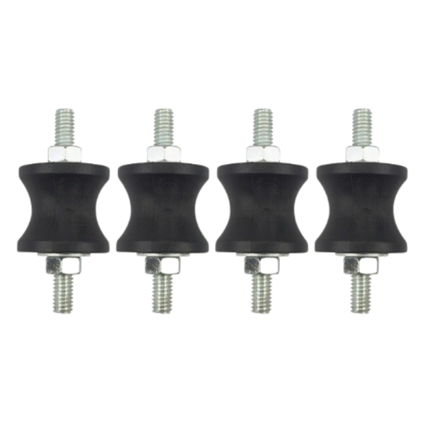 Kit 4 Amortecedor Coxim Anti-ruído Condensadora Split 5/16