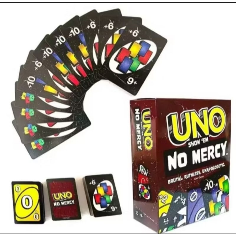 Jogo de Cartas Uno Generico Show 'em no Mercy' Crianças, Adultos, Amigos, e Familiares - Miniatura 2
