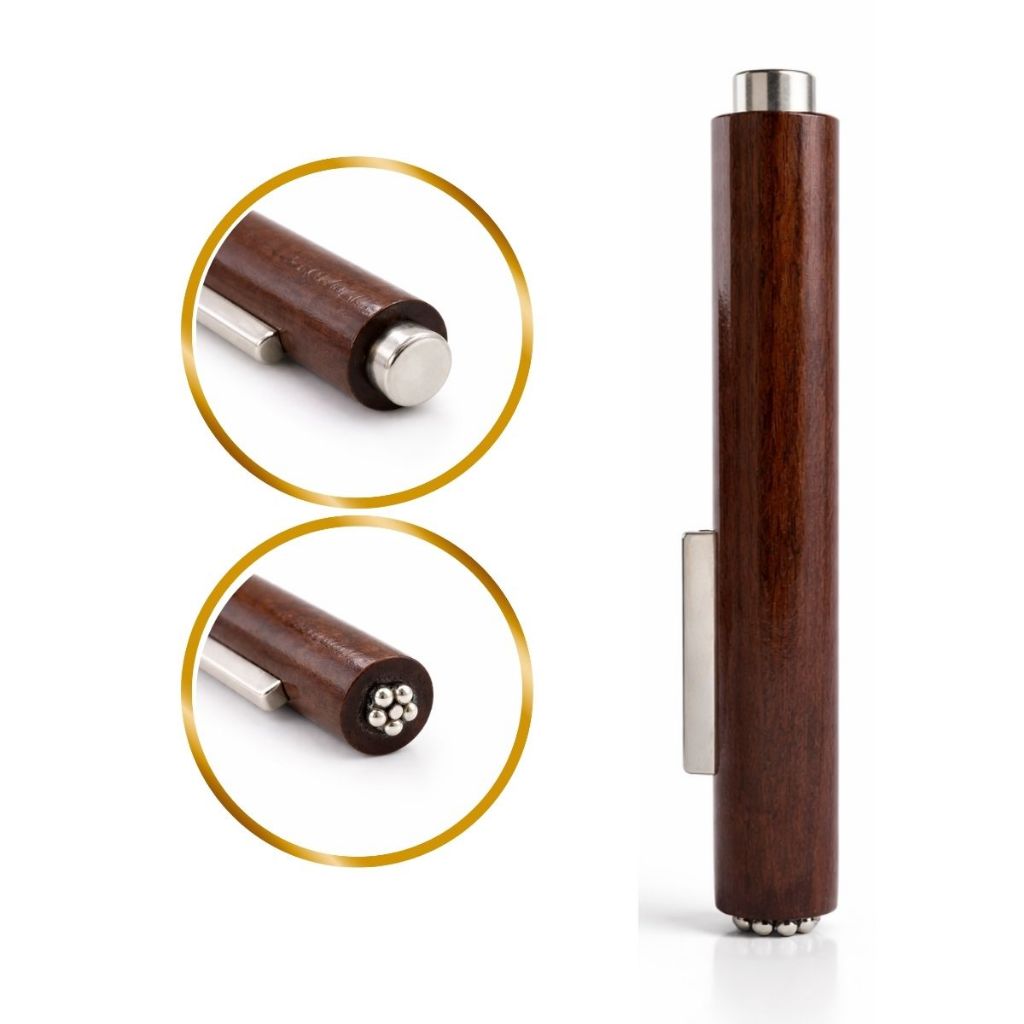 Imã Para Esmalte Em Gel Magnético olho de gato 3 Em 1 UV/LED Cabeça Dupla Haste Ferramenta