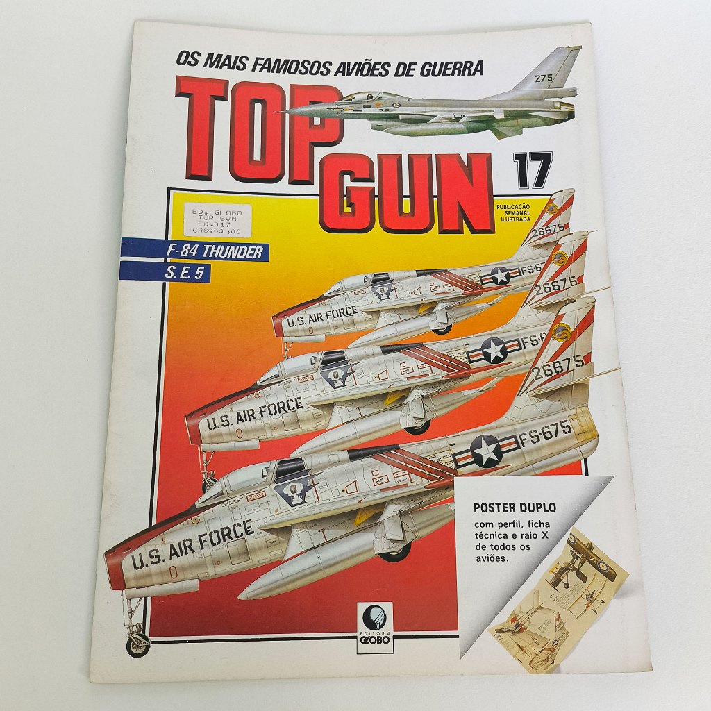 Fascículo Top Gun – Os mais famosos aviões de guerra nº 17