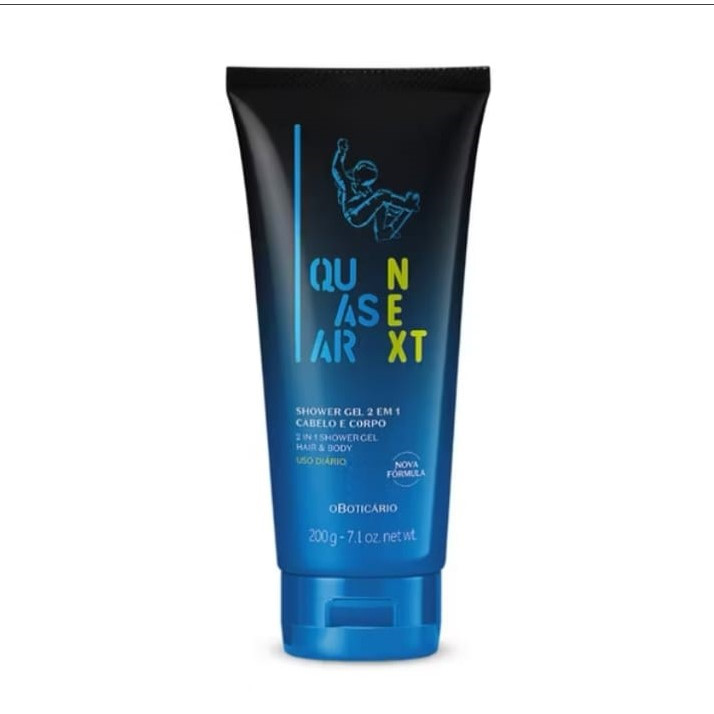 Shower Gel Infantil 2 em 1 Cabelo e Corpo Quasar Next 200g O Boticario
