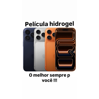 Película de Hidrogel Iphone 17 Pro Max Modelos HD Fosca Privativa Pelicula Anti Digital Resistente em Oferta na Shopee