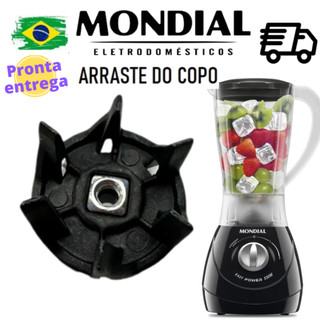 Arraste do copo do Liquidificador Mondial Easy Power Mondial 550W L 550 B (Com a porca) Easy Power Mondial 550W L 550 B