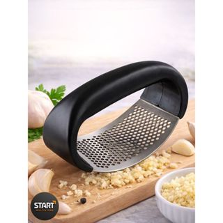 Triturador Espremedor Amassador De Alho Inox Manual A Pressão em Oferta na Shopee