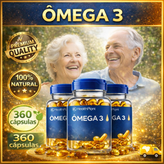 Ômega 3 120 Cápsulas–Alto EPA+DHA–Sem Odor | Anti-inflamatório Natural | Saúde do Coração e Cérebro em Oferta na Shopee