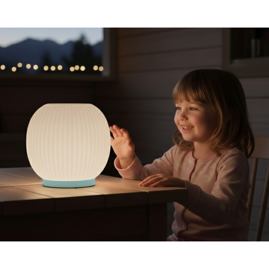 Luminaria A bajur Ideal para criados-mudos, mesas de estudo ou nichos decorativos