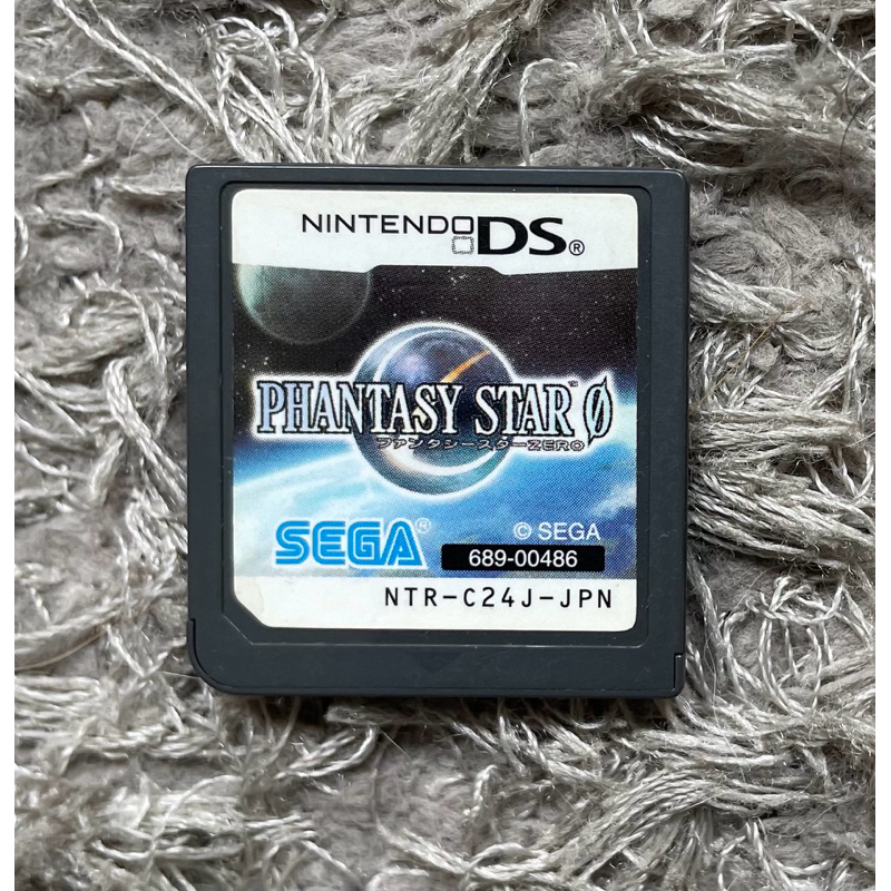 PHANTASY STAR 0 ZERO - NINTENDO DS - JOGO ORIGINAL - JAPONES