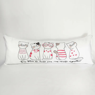 Capa para Travesseiro de Corpo Abraço Xuxão Quarto 1.35x40 em Oferta na Shopee