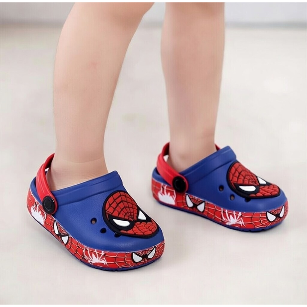 Babuche Homem Aranha  infantil menino Sandalia menino + Pulseira papete masculino infantil em Oferta na Shopee