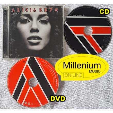 CD + DVD Alicia Keys  As I Am 2007 Original Gravadora Colecionador Ótimo Estado