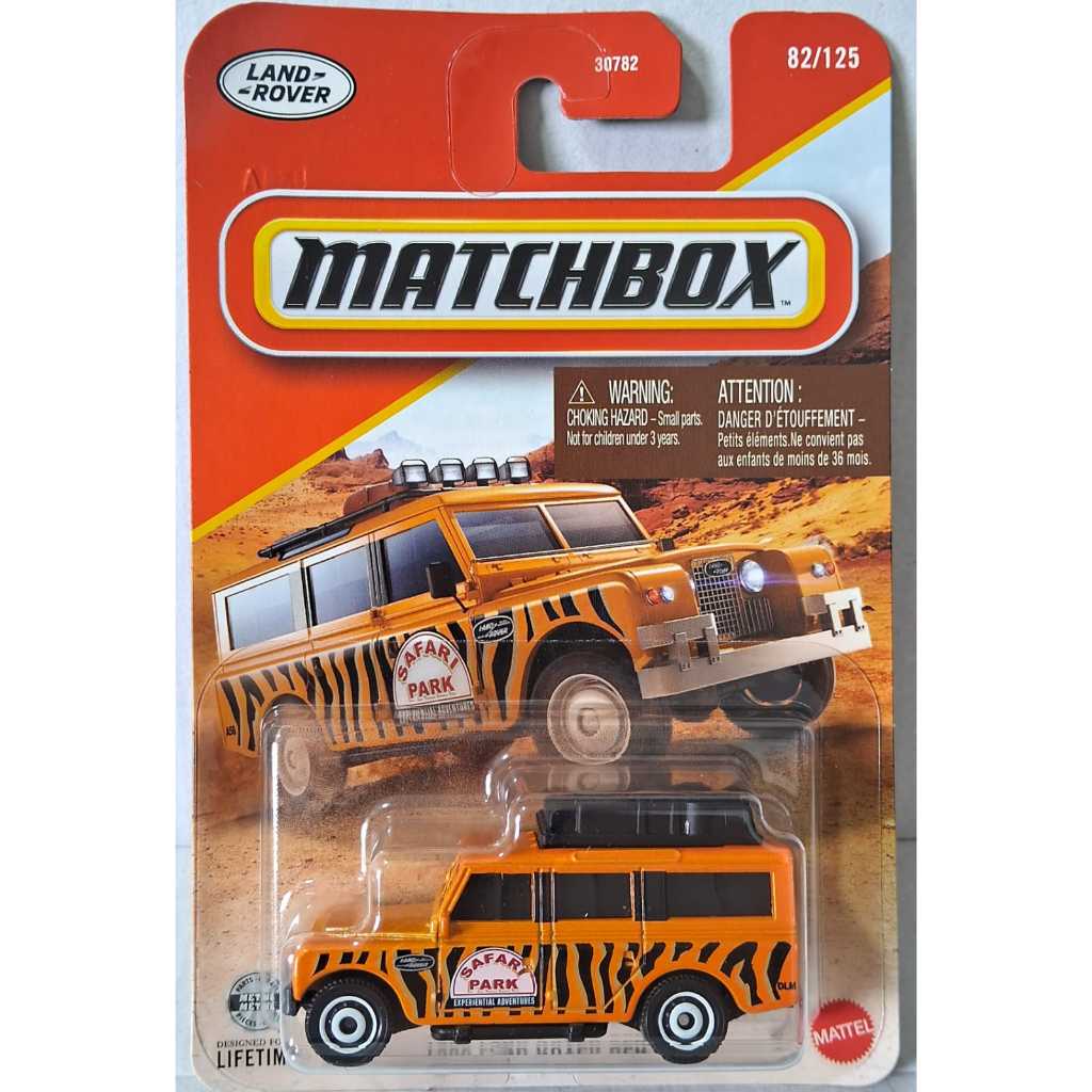 Miniatura Matchbox 1966 Land Rover Gen II Sarafi Park