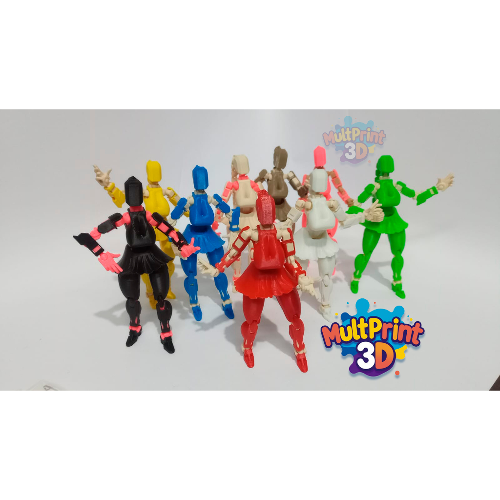 Dummy 13 Anime Custom Feminina Skin Estilizada - Boneca Articulada Premium