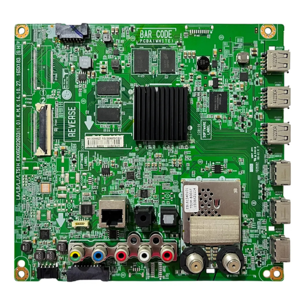 Placa Principal EAX66202603 (1.0) para TV LG 49LF6350
