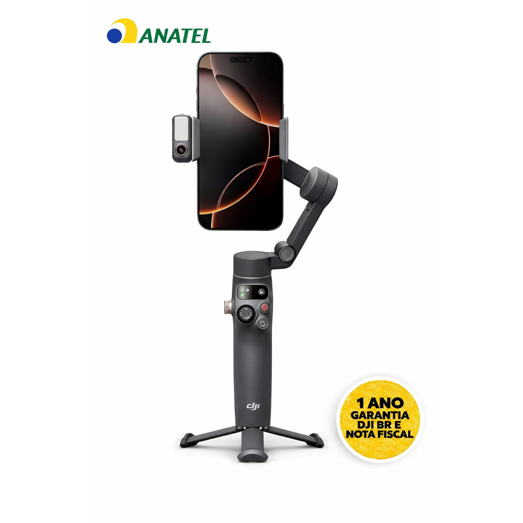 Estabilizador Gimbal DJI Osmo Mobile 7P – Original DJI | Versão BR