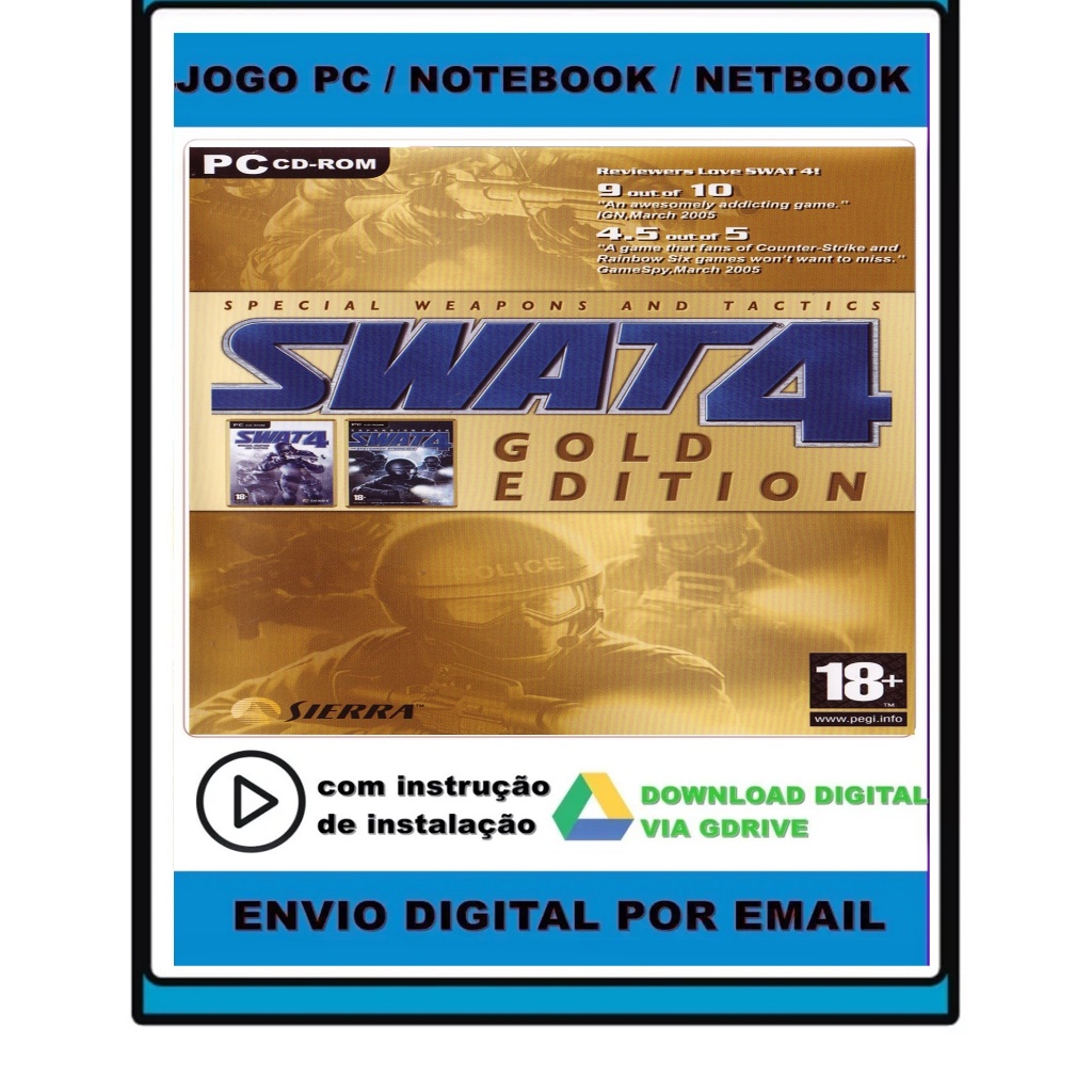 SWAT 4 Gold Edition - Pc