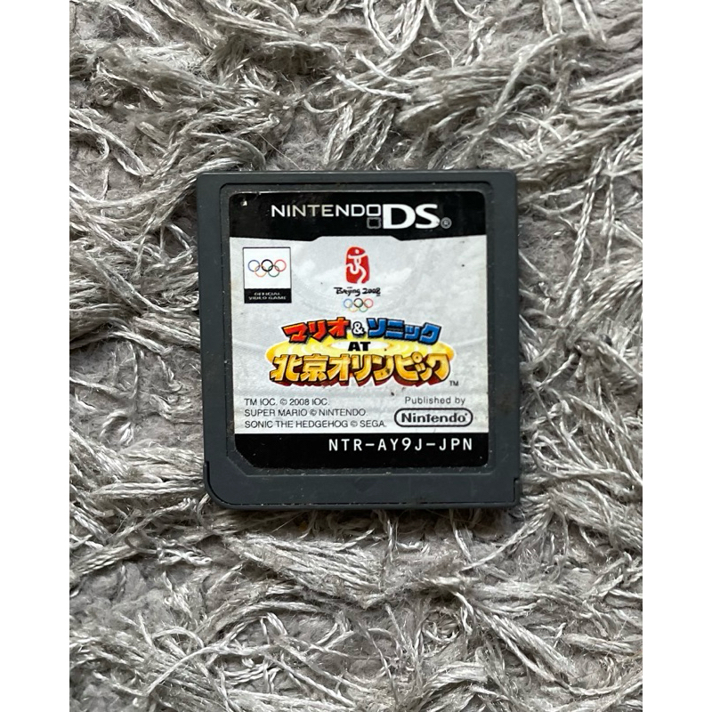 MARIO & SONIC AT THE OLYMPIC GAMES - NINTENDO DS - JOGO ORIGINAL - JAPONES