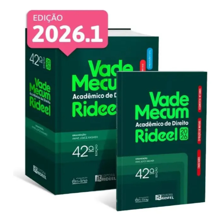 Vade Mecum Acadêmico de Direito Rideel - 42ª Edição/2026