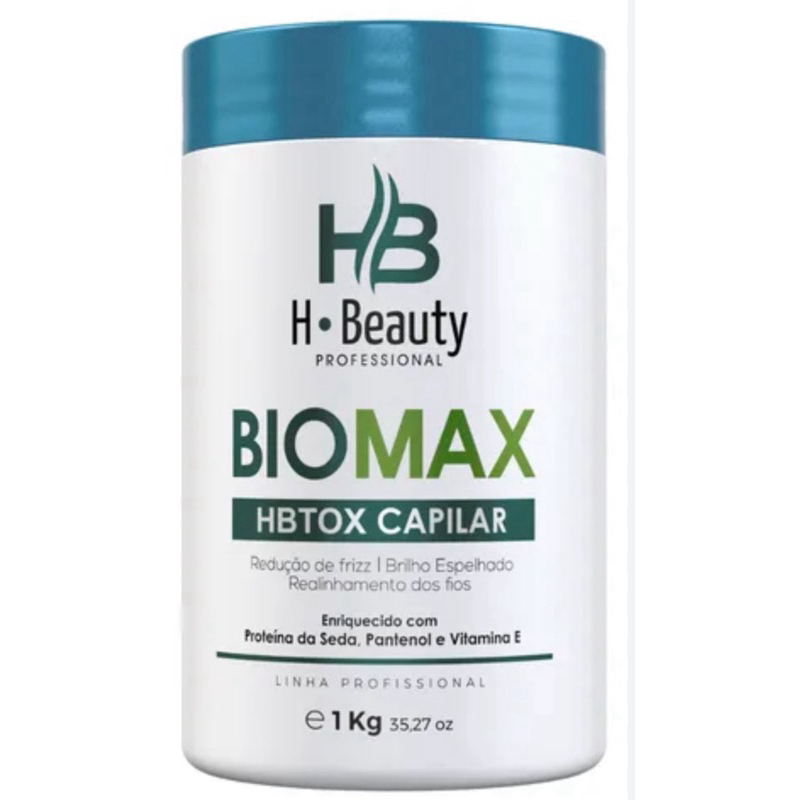 Btox CAPILAR BIOMAX HBEAUTY 1KG em Oferta na Shopee