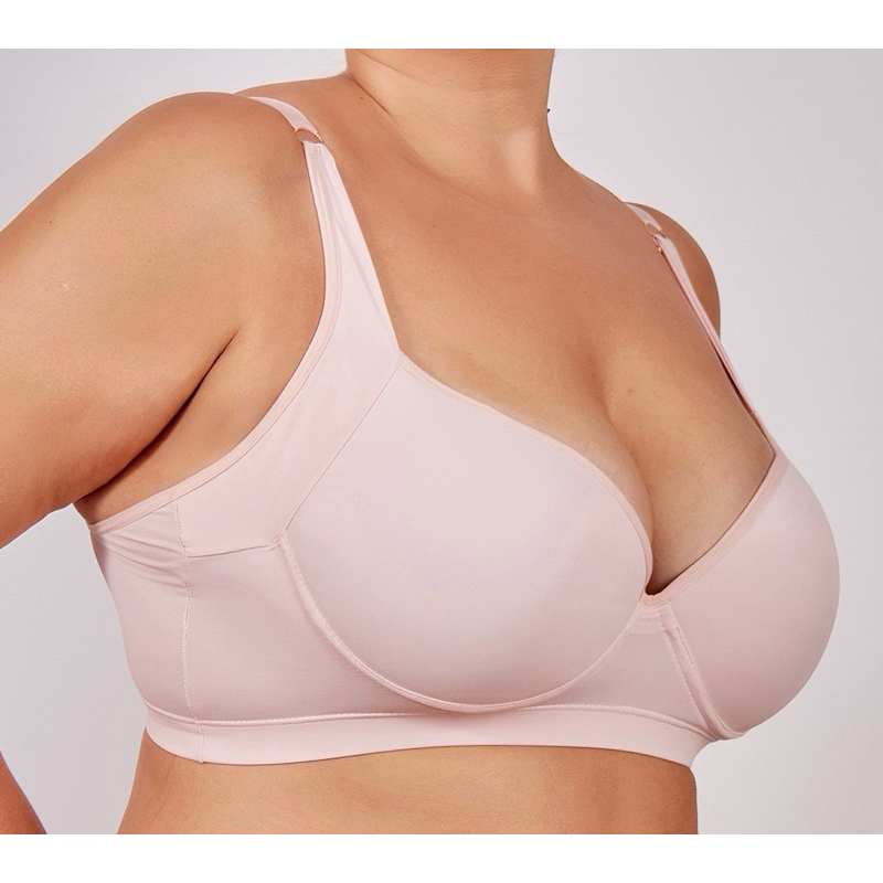 Sutiã com Aro Reforçado Plus Size | Modela o Corpo, Efeito Firme, Não Marca, Sustentação Confortável em Oferta na Shopee