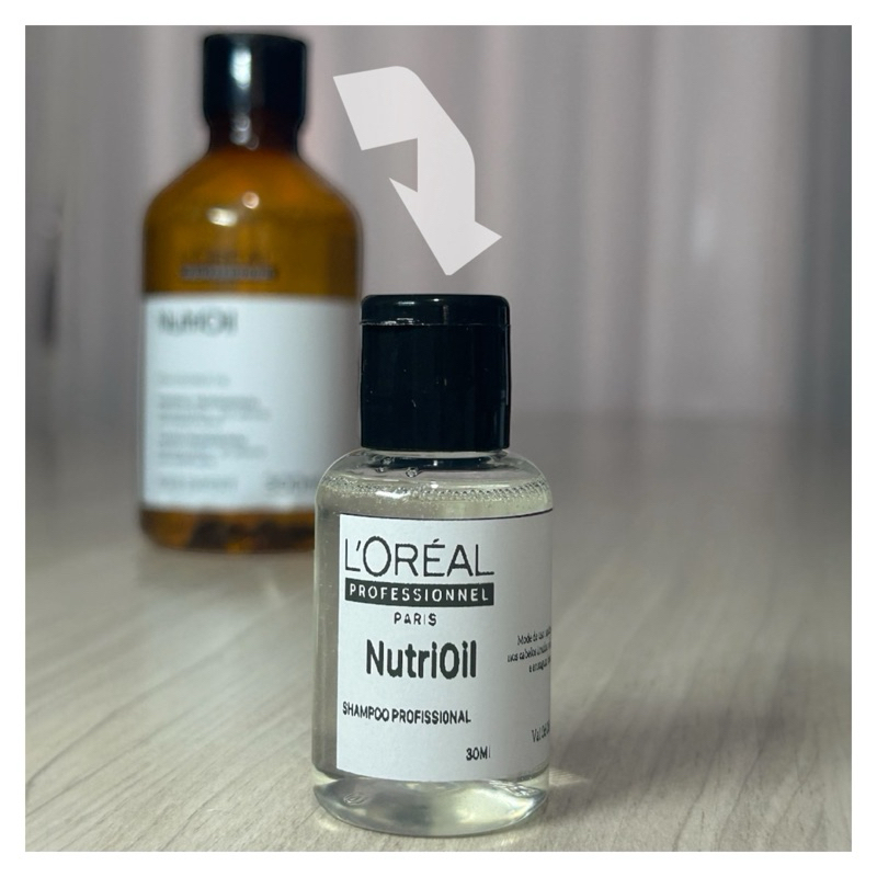 shampoo  Loreal  nutriOil para cabelos ressecados
