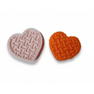 Ejetor Coração em Treliça - Para Modelar Massas, Doces e Brigadeiros em Oferta na Shopee