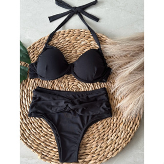 BIQUÍNI FEMININO CINTURA ALTA COM BOJO MODA PRAIA VERÃO em Oferta na Shopee