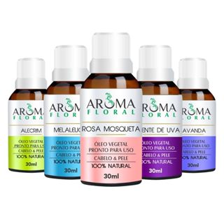 Óleo Vegetal Natural Para Skin Care 100% Puro Cabelo e Pele em Oferta na Shopee