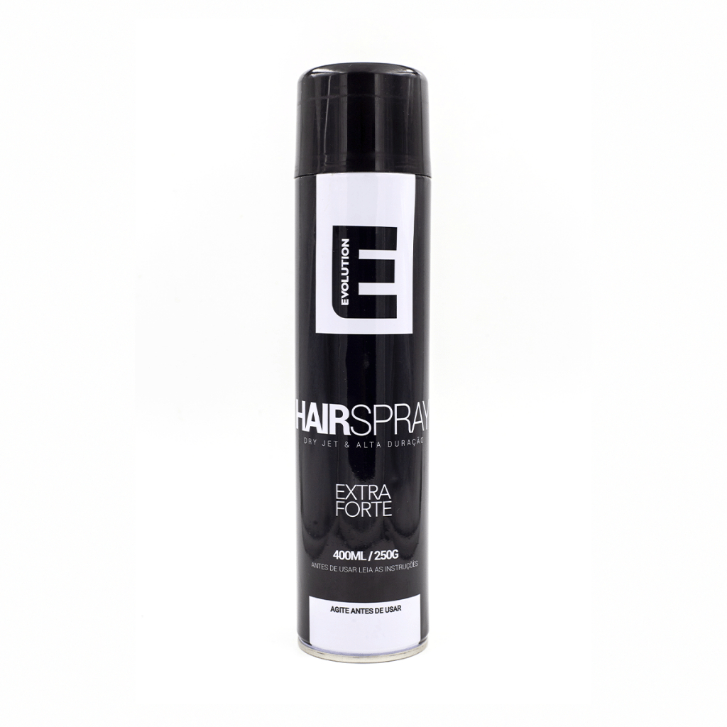 Laque Fixador de Cabelo Extraforte Hair Spray Evolution Barber 400ml