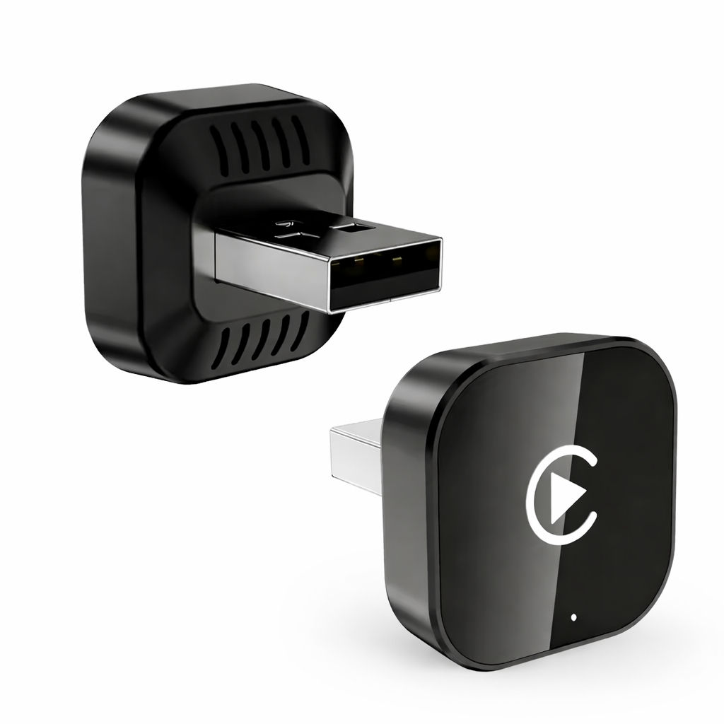 Adaptador Carplay Wireless E Android Auto Sem Fio 2 Em 1 em Oferta na Shopee