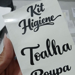 Etiquetas Organizadoras em Vinil – Escolha as Palavras em Oferta na Shopee