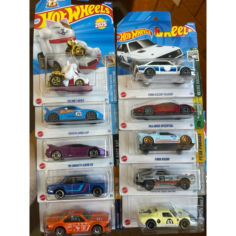 Hot Wheels Mainline 1:64 – Miniaturas Colecionáveis – Várias Opções - Porsche BMW Audi Bugatti Gulf Mustang Camaro Ford em Oferta na Shopee