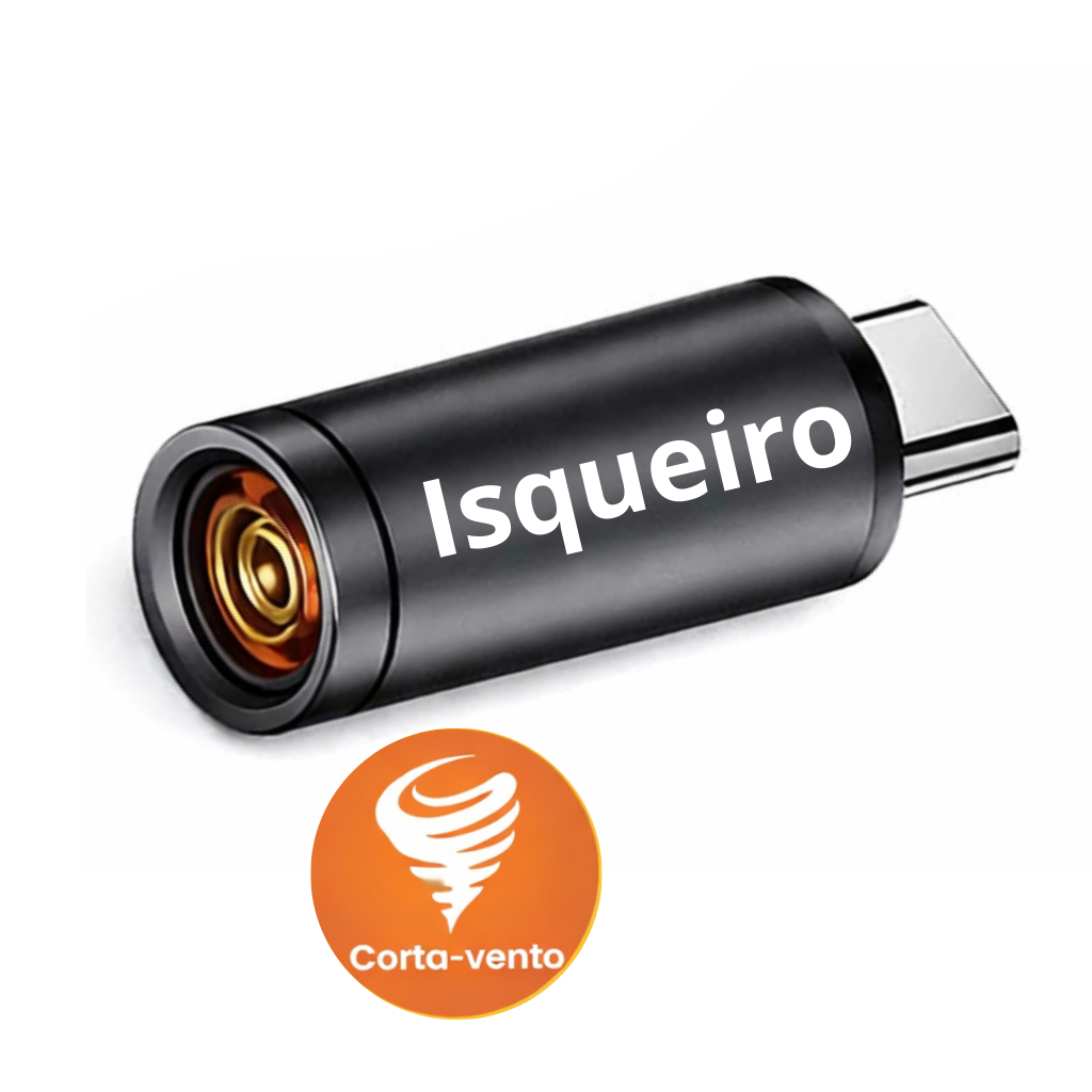 Isqueiro Elétrico Tipo C Mini Portátil Compacto Sem Gás Uso Utilitário em Oferta na Shopee