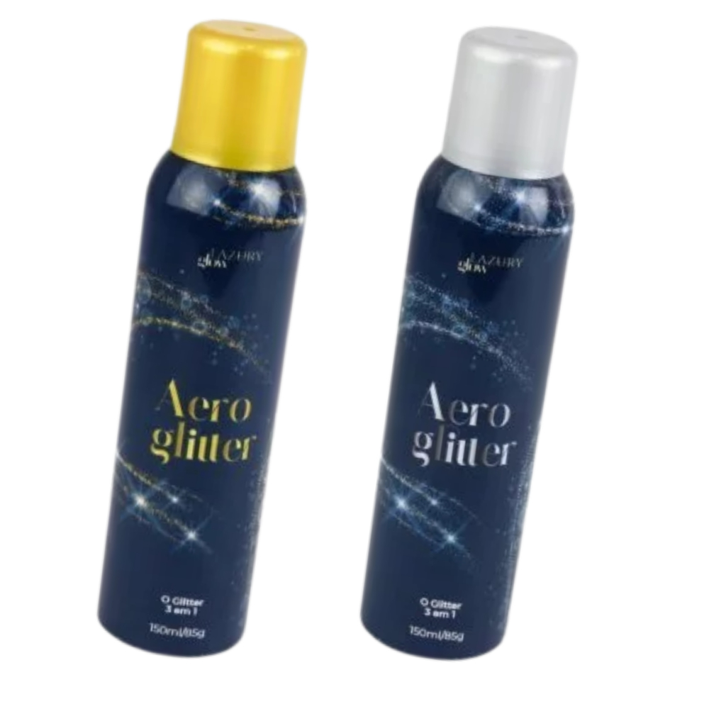 Aero Glitter Spray para Cabelo Corpo Rosto Carnaval Festa