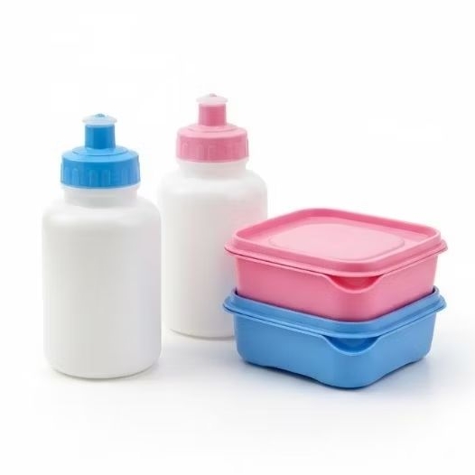 Kit 10 Lembrancinhas Festa Infantil – Garrafinha Squeeze + Pote Plástico | Ideal Aniversário